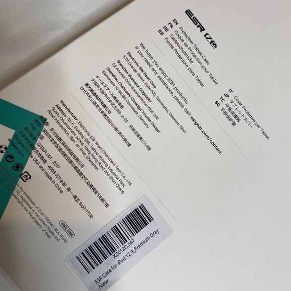 ESR Protective Tablet Case Ipad Pro 12.9 Premium Grey 021121 - Picture 4 of 4